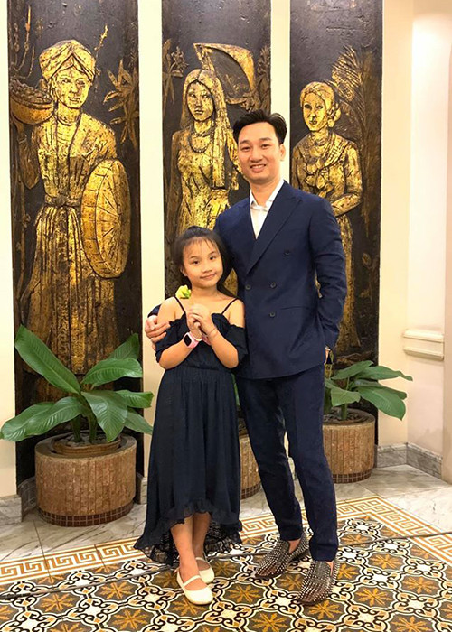 Trước khi kết hôn cùng Ngọc Hương, Thành Trung đã có một cô con gái riêng.