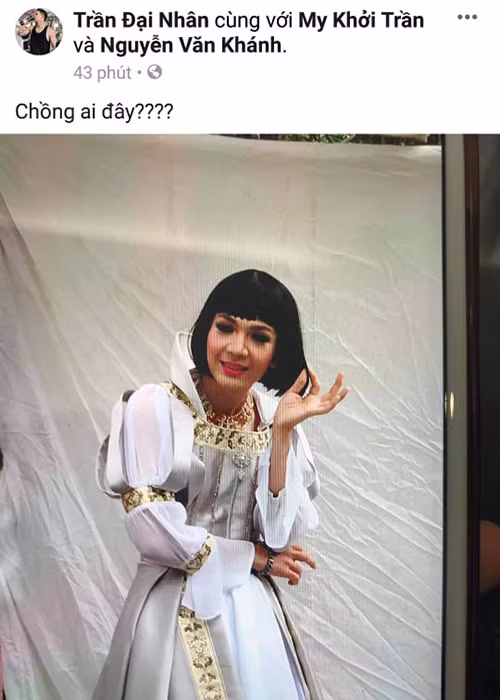 "Đáp trả" Khởi My, Đại Nhân đăng tải khoảnh khắc giả gái khó đỡ của Kelvin Khánh - ông xã của Khởi My.