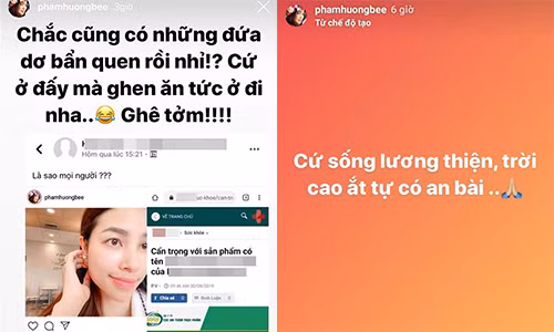 Phan ung cua Pham Huong khi bi to PR my pham kem chat luong-Hinh-2
