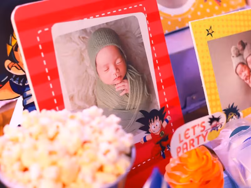 Càng lớn, bé Goku và Daino càng kháu khỉnh.