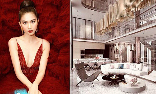 Gần đây, người đẹp gốc Trà Vinh cũng gây chú ý khi khoe nội thất sang trọng của biệt thự 50 tỷ được bạn trai cũ tặng.