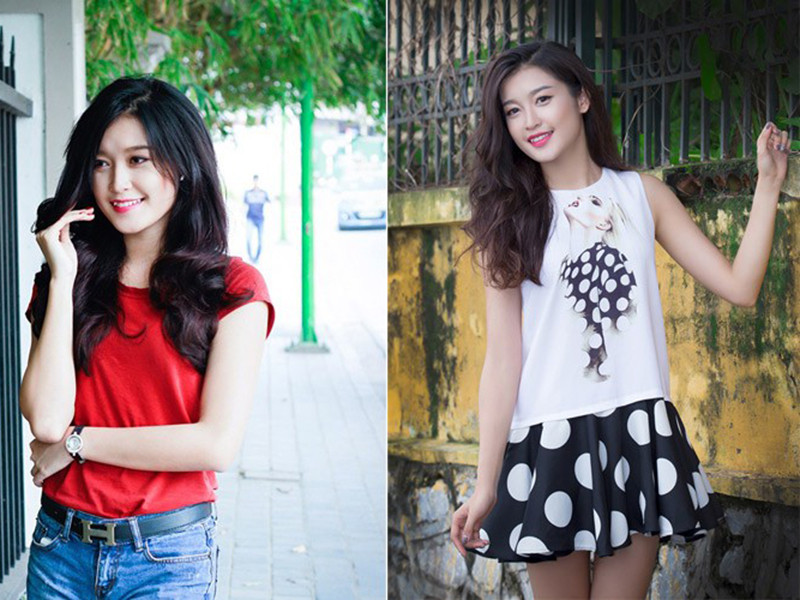 Với lợi thế gương mặt xinh xắn, duyên dáng, thân hình cân đối, Huyền My từng đoạt giải thưởng Siêu mẫu ăn ảnh châu Á 2011.