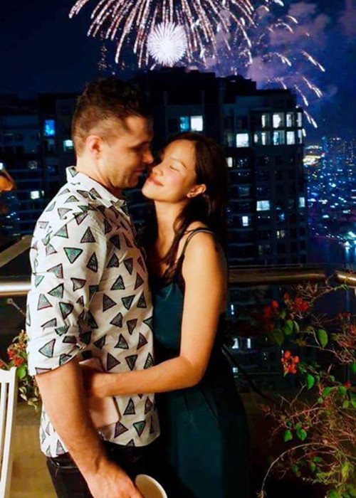 Cuộc sống hôn nhân của nữ MC vô cùng ngọt ngào.