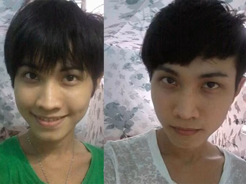  Hoài Sa tên thật là Bùi Văn Sơn, sinh năm 1991. Dù có diện mạo của một người con trai nhưng Hoài Sa lại thích mặc đồ nữ tính.