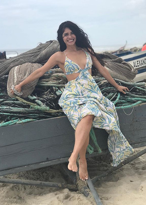  Thí sinh mắng xối xả BTC Miss Global sinh năm 1987, là người mẫu, diễn viên.