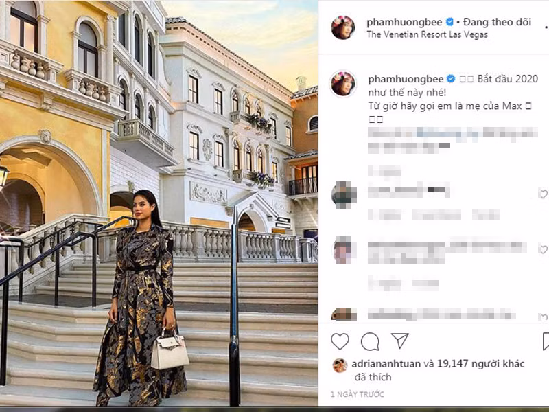 Ngoài con trai, người đẹp gốc Hải Phòng còn khoe cuộc sống sang chảnh ở Mỹ.