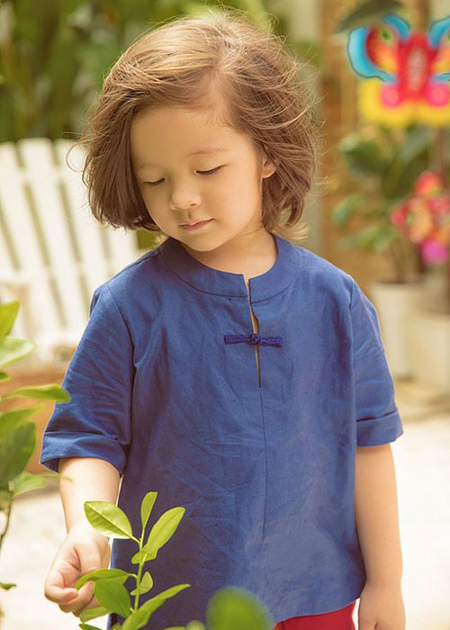 Con trai của Elly Trần - Túc Mạch kém chị gái 1 tuổi, đúng chuẩn soái ca nhí.