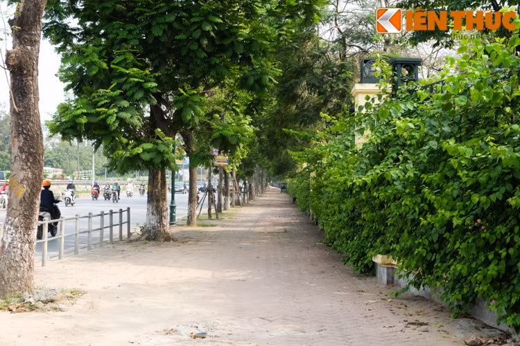 Những vỉa hè đẹp ở Hà Nội.