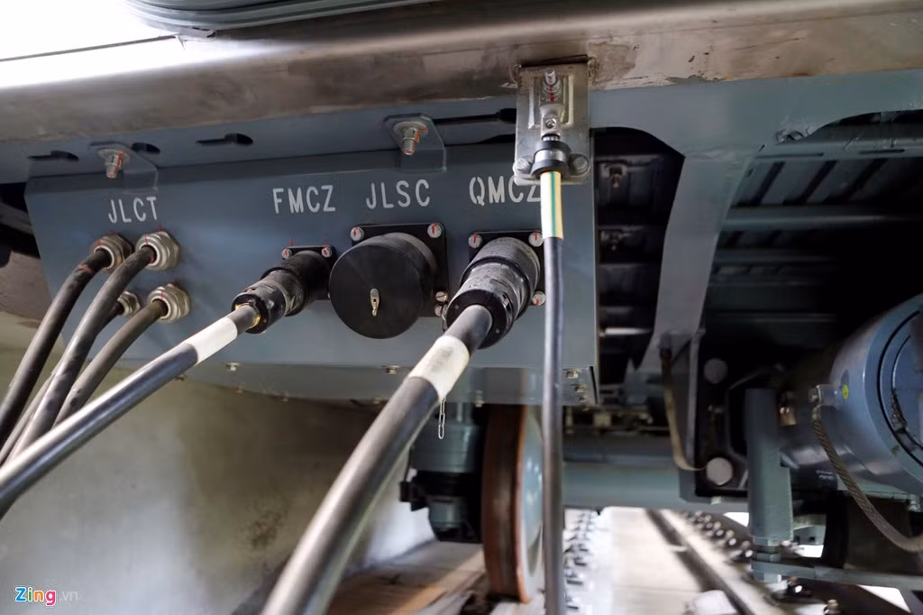 Toàn bộ đoàn tàu do Trung Quốc sản xuất.