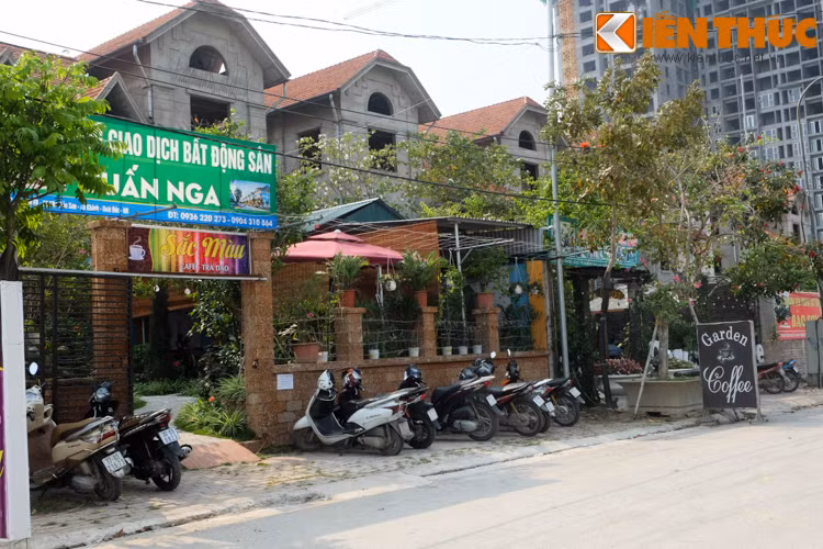Biet thu Ha Noi bo hoang bien thanh quan cafe vuon dep man nhan