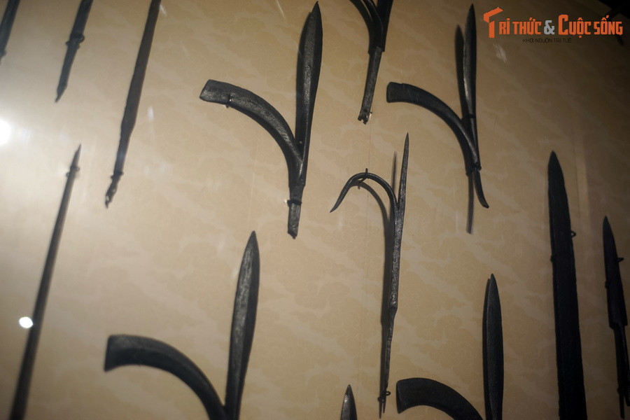 Đặc điểm chung của câu liêm là gồm hai phần mũi và chuôi tra cán. Phần mũi được chia thành hai phần: Phần mũi thẳng theo trục dọc của chuôi tra cán dùng để đâm (phần giáo).