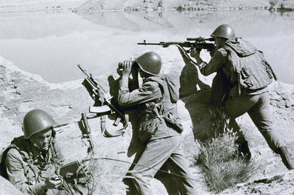 Ngoài ra Quân đội Liên Xô còn mất 1.314 xe chiến đấu bộ binh và thiết giáp chở quân cùng với 11.369 xe tải, xe kéo trên chiến trường này. Nguồn ảnh: Vzhak.