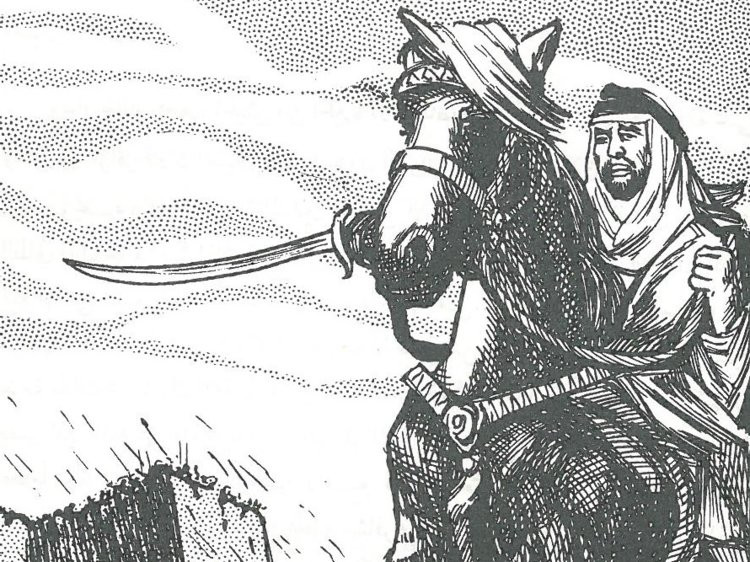 Đứng ở vị trí tiếp theo là Khalid ibn al-Walid, một thiên tài quân sự, bạn đồng hành của Mohamet và là một trong số ít những tướng lĩnh bất khả chiến bại trong lịch sử khi tham chiến tới hơn... 200 trận nhưng chỉ vài chục trận tiêu biểu được sử sách ghi chép lại đầy đủ. Nguồn ảnh: BI.