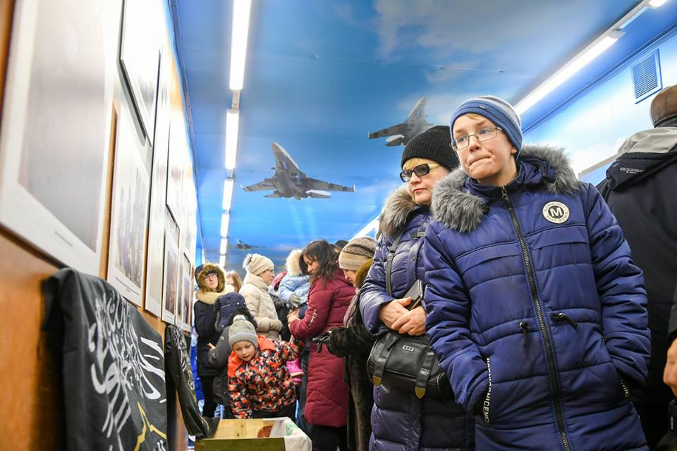 Do Moscow là một thành phố đông dân rộng lớn nên đoàn tàu sẽ dừng ở đây một tuần trước khi khởi hành. Tại các thành phố nhỏ hơn, viện bảo tàng này sẽ chỉ nán lại ít ngày. Nguồn ảnh: Russian Defence.