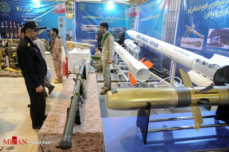 Bên cạnh đó cũng có các loại đạn chống tăng loại Toophan 2. Về cơ bản thì Toophan 2 là loại tên lửa chống tăng khá giống với TOW của Mỹ nhưng do Iran thiết kế. Nguồn ảnh: Fotorep.