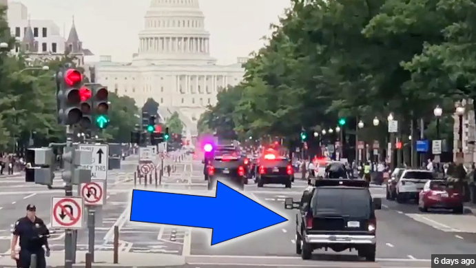 Hệ thống ăng-ten này có tên đầy đủ là DRS SATCOM On-The-Move - nghĩa là bản thân nó đã được thiết kế để sử dụng trong khi di chuyển. Nguồn ảnh: Thedrive.