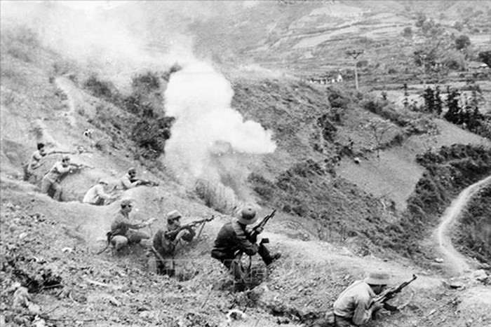 Ngoài ra còn có Trung đoàn Pháo binh 188 thuộc Sư đoàn bộ binh 346 (đoàn Lam Sơn) khi đó đang đóng tại Trà Lĩnh, Hà Quảng, Hòa An của tỉnh Cao Bằng. Nguồn ảnh: TTXVN.