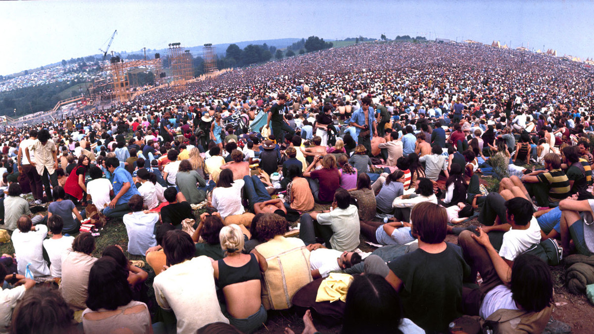 Hình ảnh choáng ngợp trong một lễ hội âm nhạc ở Mỹ với 50.000 người tham dự. Nguồn ảnh: TA.