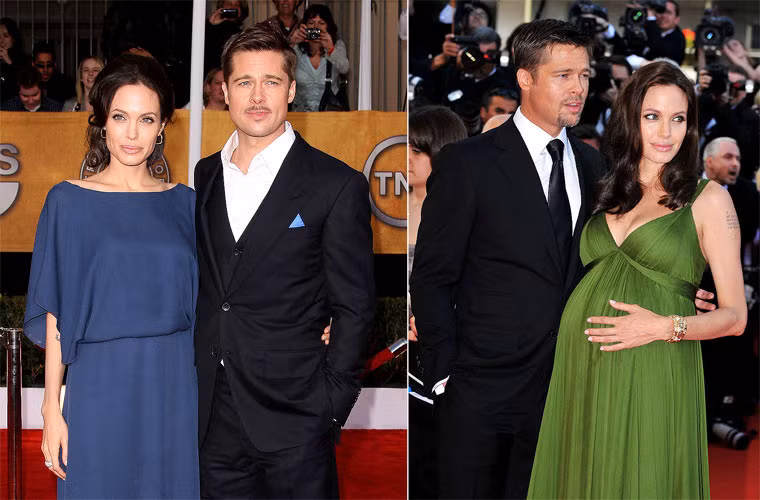 Brad Pitt và Angelina Jolie luôn là một cặp đẹp đôi trên thảm đỏ các sự kiện, họ hài hòa nhau từ ngoại hình cho tới sự nổi tiếng. (Ảnh: Celebuzz)