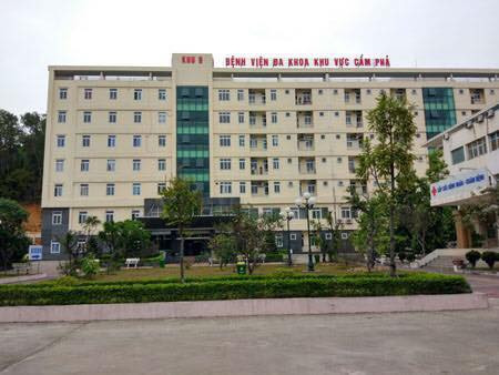 Bệnh viện đa khoa khu vực Cẩm Phả.