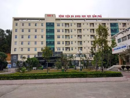 Bệnh viện đa khoa khu vực Cẩm Phả.