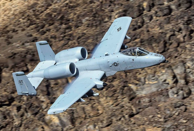 "Lợn chiến" A-10 Warthog của Không quân Mỹ.