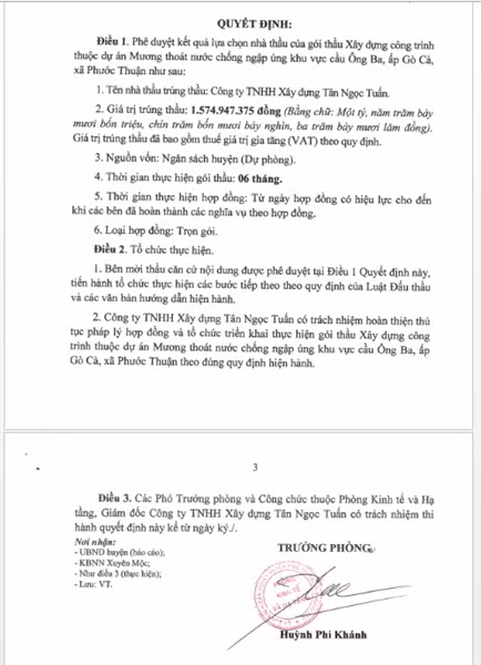 Biết gì về Tân Ngọc Tuấn – nhà thầu thường xuyên trúng thầu tại Xuyên Mộc? - Hình 2 Biet gi ve Tan Ngoc Tuan – nha thau thuong xuyen trung thau tai Xuyen Moc?-Hinh-2