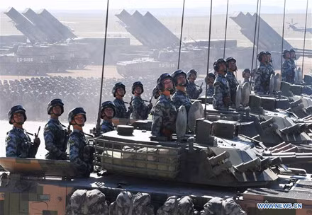 Anh an tuong le duyet binh hoanh trang cua quan doi Trung Quoc-Hinh-9