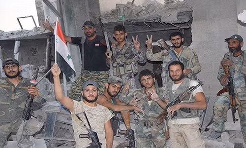 Chum anh quan doi Syria mo rong kiem soat Dong Damascus-Hinh-4