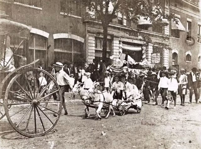 Quang cảnh trên đường phố Hayne ở Monroe, Bắc Carolina, cách đây hàng trăm năm. Ảnh: VT.