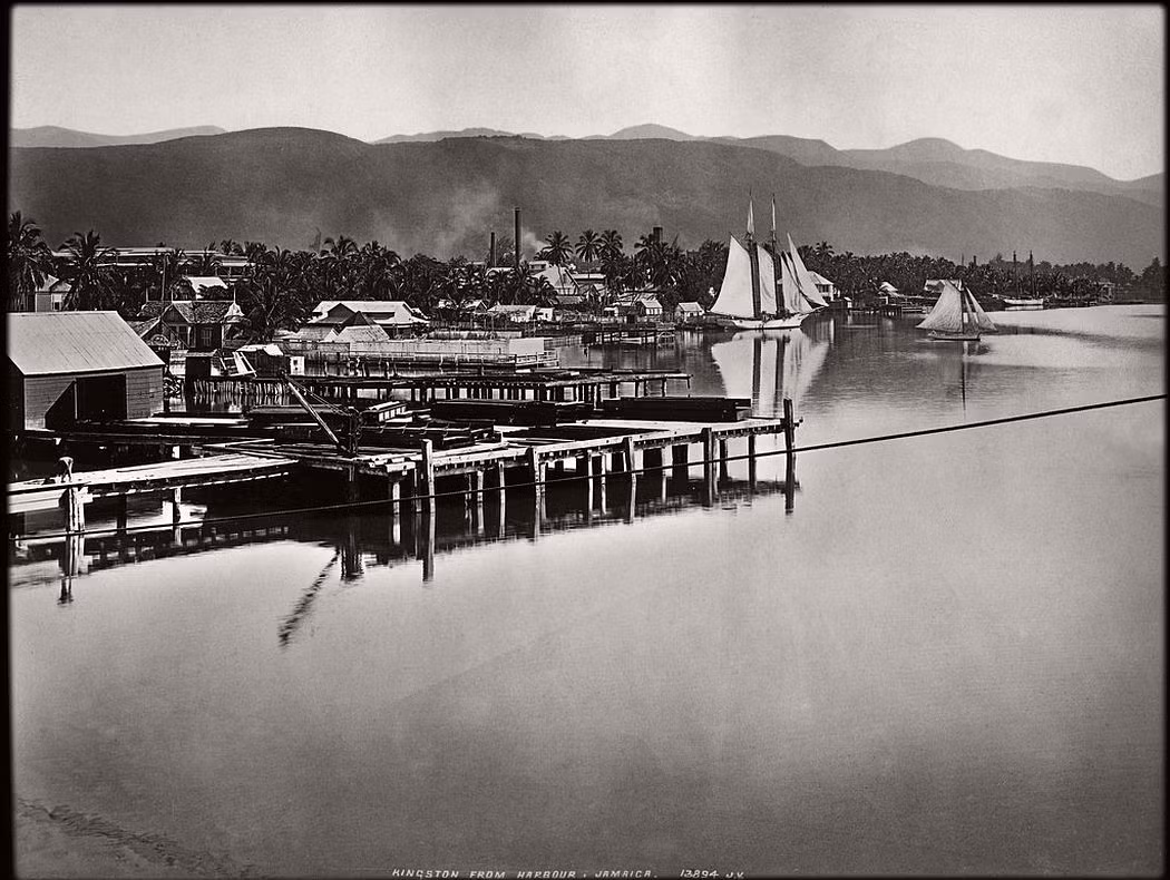 Thủ đô Kingston trong bức ảnh chụp năm 1891. Ảnh: VT.