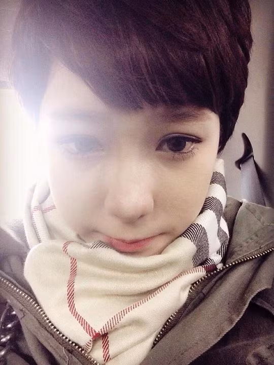 Hot girl 9X Moc Chau làm fan té ngủa vì xuóng tóc-Hinh-4