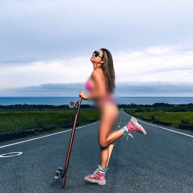 Cụ thể, những hình ảnh này của cô nàng bị chê là phản cảm, lố bịch, cố gắng gây chú ý để nổi tiếng hơn.