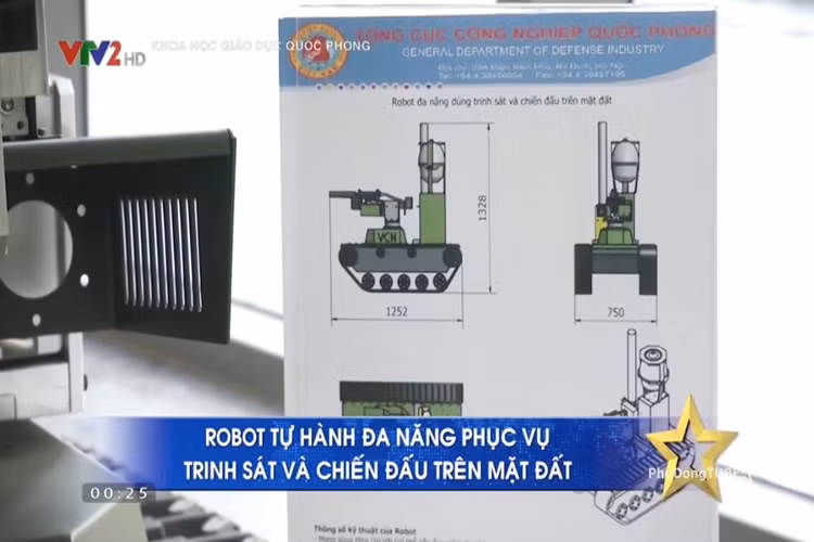Để cho ra đời được mẫu robot này các thành viên trong nhóm đề tài thuộc Viện Công nghệ TCCNQP đã sử dụng nhiều loại công nghệ khác nhau, từ công nghệ cơ khí, chế tạo máy, công nghệ tự động điều khiển cho đến công nghệ thông tin viễn thông. Nguồn ảnh: VTV2