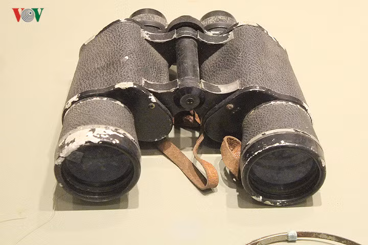 Ống nhòm của gián điệp biệt kích Mỹ-ngụy trong Chiến tranh Việt Nam. Nguồn ảnh: VOV.