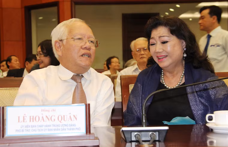 Chủ tịch UBND TP HCM Lê Hoàng Quân...