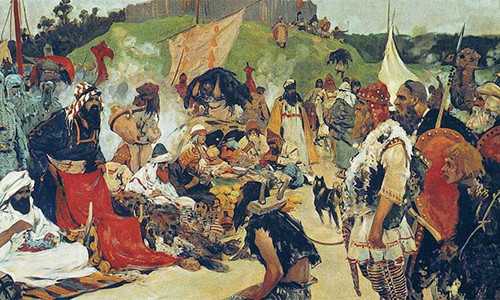 Những nô lệ của người Viking được bán tại các thị trường châu Âu và châu Á.