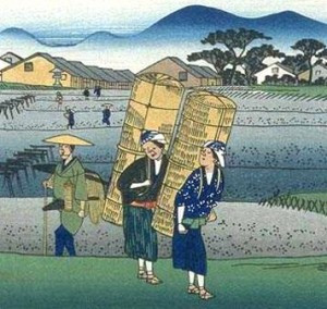 Nông dân thường sống trong những ngôi làng nhỏ. Mỗi làng thường có khoảng 100 gia đình sinh sống. Bên cạnh sử dụng cày bừa, động vật trong hoạt động sản xuất nông nghiệp nhưng phần lớn công việc của những người nông làm hoàn toàn bằng tay chân. Họ cũng phải trả tô thuế canh tác đất đai cho triều đình thời Trung Quốc cổ đại.