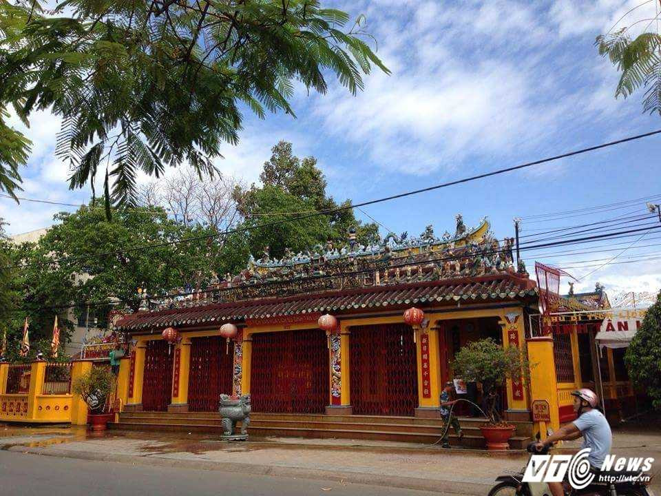 Đình Tân Lân, nơi thờ danh tướng Trần Thượng tọa lạc tại đường Nguyễn Văn Trị, phường Hòa Bình, TP. Biên Hòa (Đồng Nai). Ảnh: Ngọc Quốc.