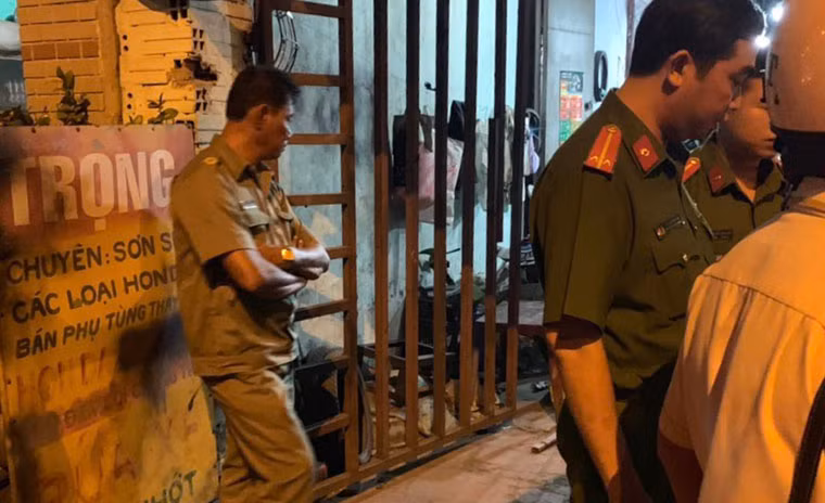 Đây là số tang vật được thu giữ tại tiệm sửa xe “Trọng” trên quốc lộ 1, đoạn giáp giữa TP HCM và tỉnh Bình Dương (thuộc phường Đông Hòa, thị xã Dĩ An).