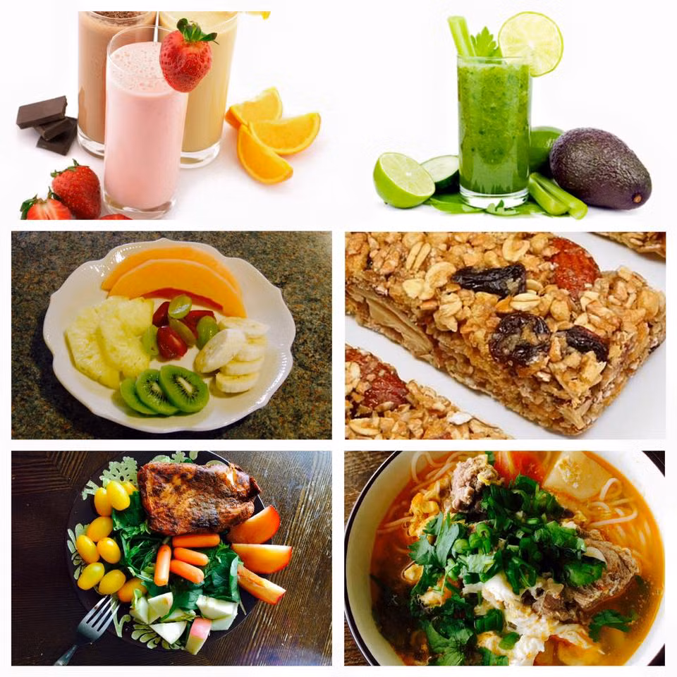 Nữ MC 3 con Huyền Ny thường chọn cá, trứng, đậu hũ, cheese, đậu nành… để ăn sáng. Ảnh: 8 showbiz.