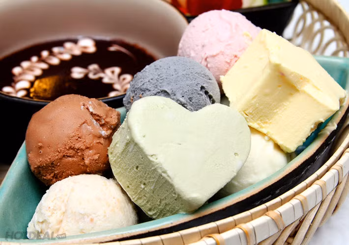 Nếu như bạn có một nhóm người khoảng 4 đến 5 người thì nên lựa chọn lẩu kem với mức giá từ 199k để thưởng thức sẽ rất tiết kiệm. Ảnh: Hotdeal.