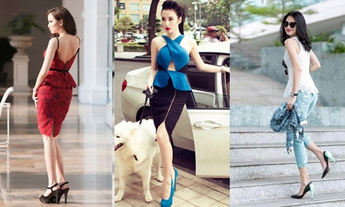 Cùng ngắm nhìn dàn sao Việt diện áo peplum thời trang tuyệt đẹp trong bộ ảnh dưới đây.
