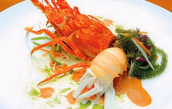 Tôm rồng kiểu Pháp.