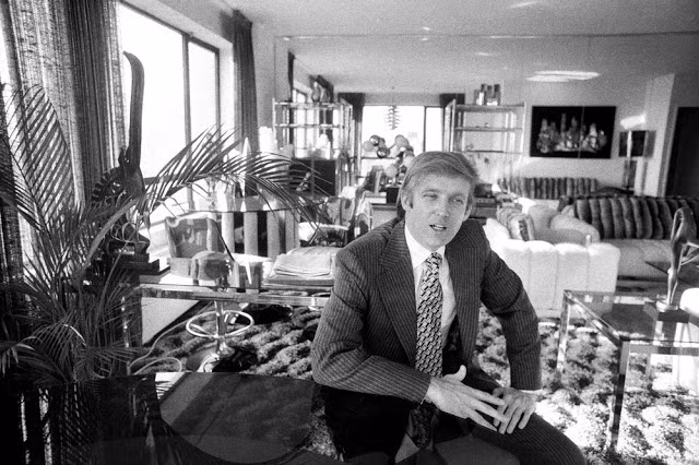 Tổng thống Mỹ Donald Trump sống trong một căn penthouse có 3 phòng ngủ ở New York năm 1976.