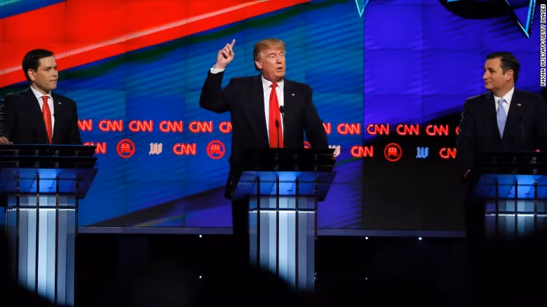 "Đạt được sự giàu có thì dễ. Duy trì được sự giàu có mới khó", ông Trump nói. Ảnh: CNN.