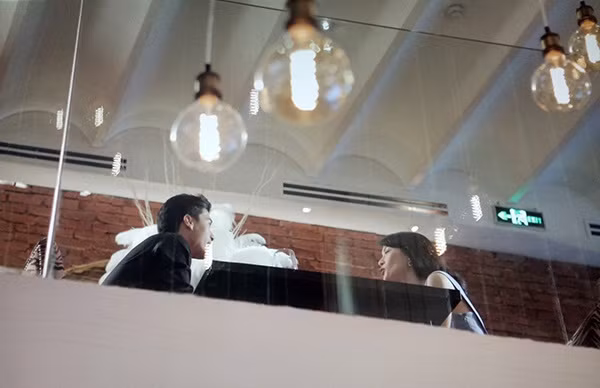 Anh than mat khien ro nghi van Huynh Anh - Ha Vi hen ho