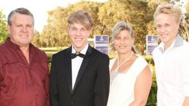 Gia đình nhận nuôi Tiahleigh Palmer.