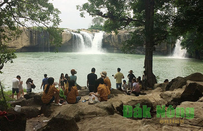 Thác Đray Sáp. (Ảnh: Đắk Nông Online)