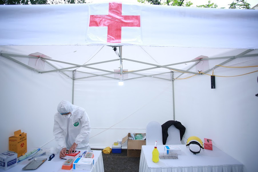 Ha Noi phat hien 3 mau duong tinh COVID-19 qua xet nghiem nhanh